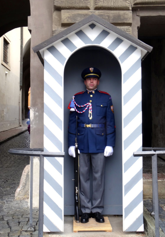 Guard, Prague Castle