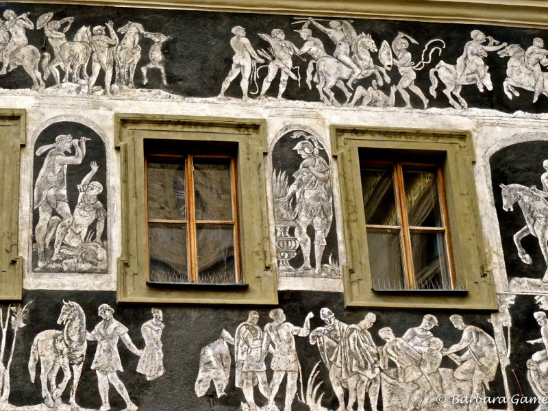 Ornate wall detail