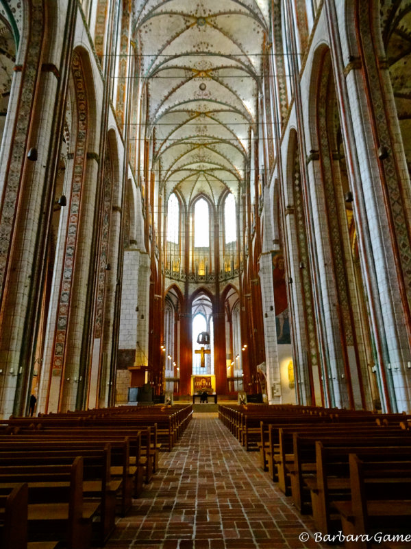 Lübeck, St Mary's Church nave