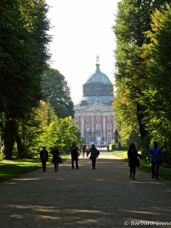 Towards the Neue Palais