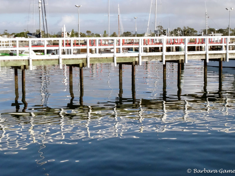 Early morning reflections at Port Albert