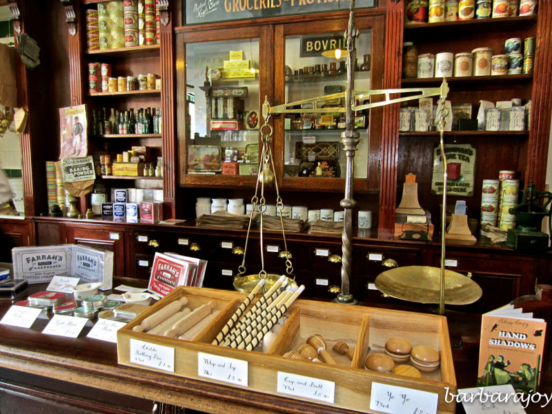 Ironbridge, Blists Hill Victoria Town old chemist's store