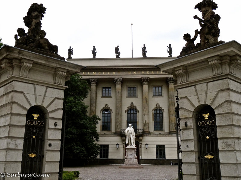 Humboldt University on Unter de Linden