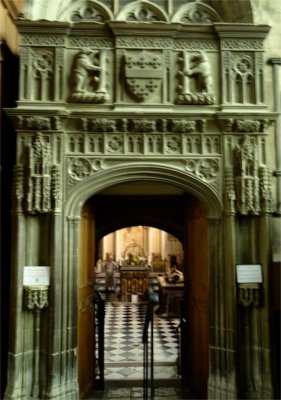 Entrance to the Beauchamp Chapel