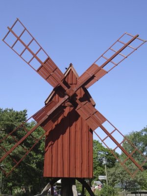 Working  windmill