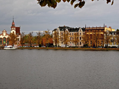 Schwerin, view across Pfaffenteich