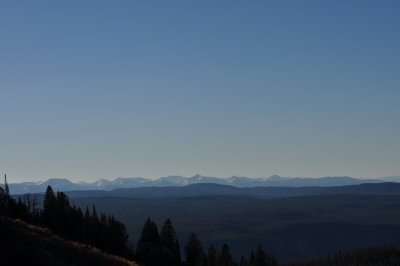 Nightfall at Yellowstone