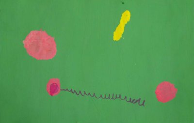 Peintures d'enfants: d'aprs Miro