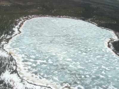 Lac gelé, Baie-James