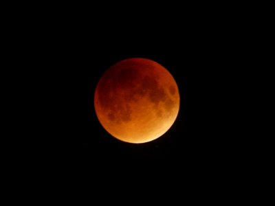 Éclipse lunaire, St-Onésime-d'Ixworth