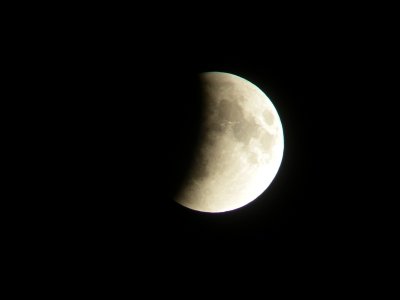 Éclipse lunaire, St-Onésime-d'Ixworth