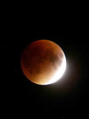 Éclipse lunaire, St-Onésime-d'Ixworth