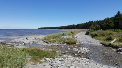 Battures, Île d'Anticosti