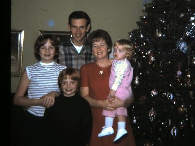 Family Christmas 1970