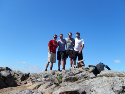 Boys on the summit