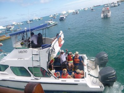 Heading out to Kicker Rock