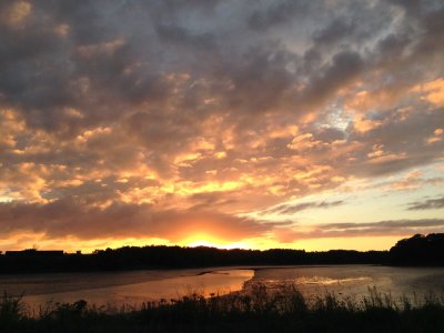 9.9 Sunset of Fore River.JPG