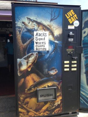 Eh-up ~ live Bait from a vending machine