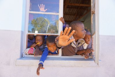 Primary school, Victoria Falls, Zimbabwe