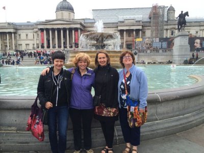 London Layover with Janet, Kathleen and Elaine