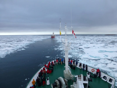 CCGS Henry Larsen icebreaker escort