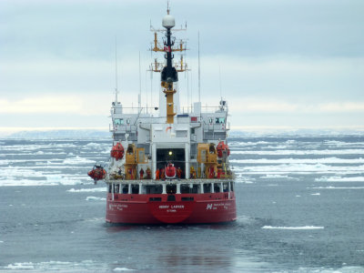 CCGS Henry Larsen icebreaker escort