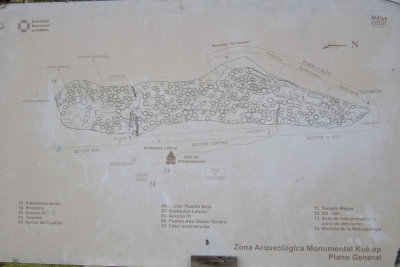 Kuelap, General Map