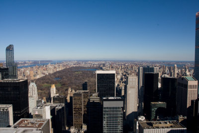 View from Empire State Building (Central Park)