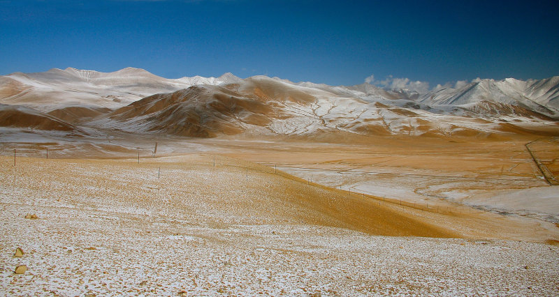 View from the Karakoram Highway near Tashkurgan, Xinjiang, China