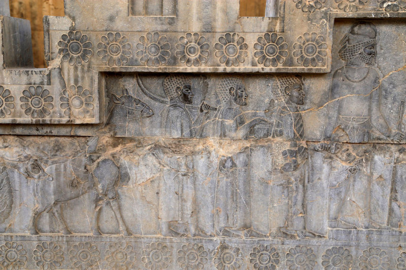 Ethiopians (Maka/Nubians), Apadana Staircase, Persepolis