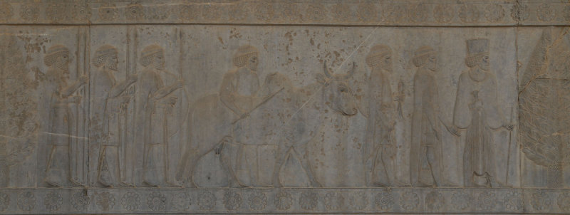 Gandharians, Apadana Staircase, Persepolis