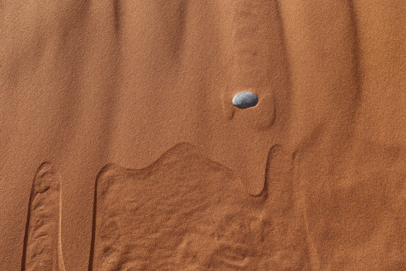 Creeping Sand Dunes, Sossusvlei, Namibia