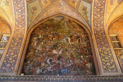 Battle of Chaldiran between Shah Ismail I and the Ottoman Sultan Suleiman in 1514 at Chaldoran, Esfahan, Iran