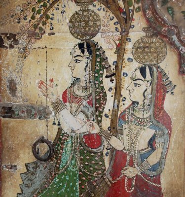 Mural, City Palace, Udaipur