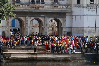 Hindu celebration, Udaipur, India