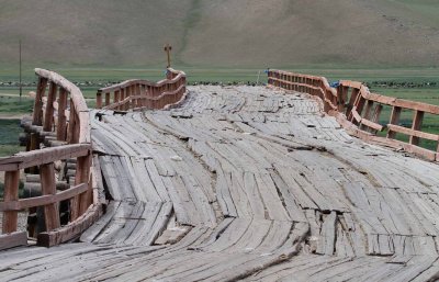 A bridge too far? Arkhangai, Mongolia