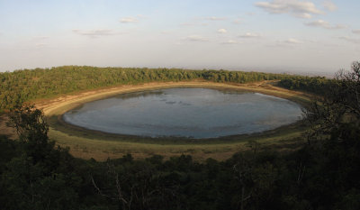 Paradise Lake, Marsabit National Park, Northern Frontier District, Kenya