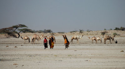 Gabbra women, Chalbi Desert, Northern Frontier District, Kenya