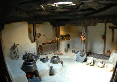 Kitchen, Baltit Fort, Karimabad, Hunza Valley, Pakistan