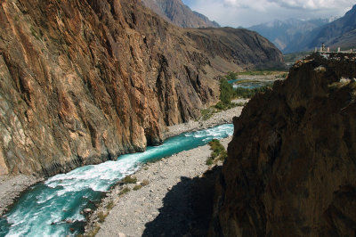 Ghizer River Valley, Pakistan
