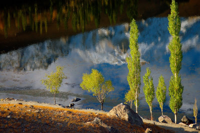 Reflections, Phandar Lake, Hindu Kush, Pakistan