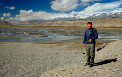 Richard, Ghez River Valley, Karakoram Highway, Xinjiang, China