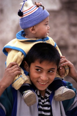 Brothers, Kashgar, China
