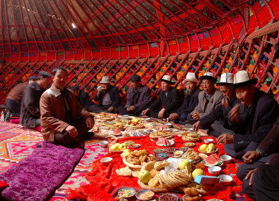 Kirghiz Wedding, Xinjiang, China