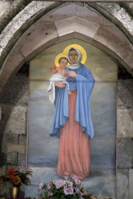 Mary and Jesus, Qareh Kelisa (St. Thaddeus) Altar