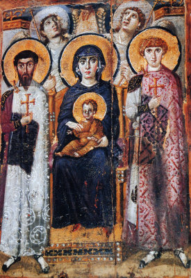 Icon of Virgin and Child, 6th Century