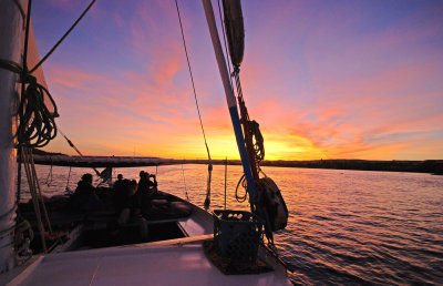 Sunset on a Felucca