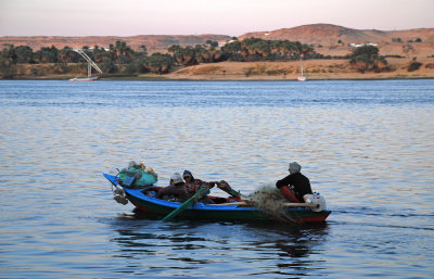 Setting out to fish at Sunrise