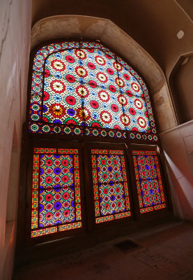 Stained Glass Window, Bagh-e Dolat Abad Pavilion