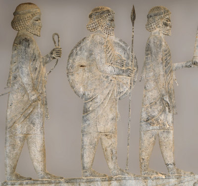 Zarangian Delegation, Apadana Staircase, Persepolis